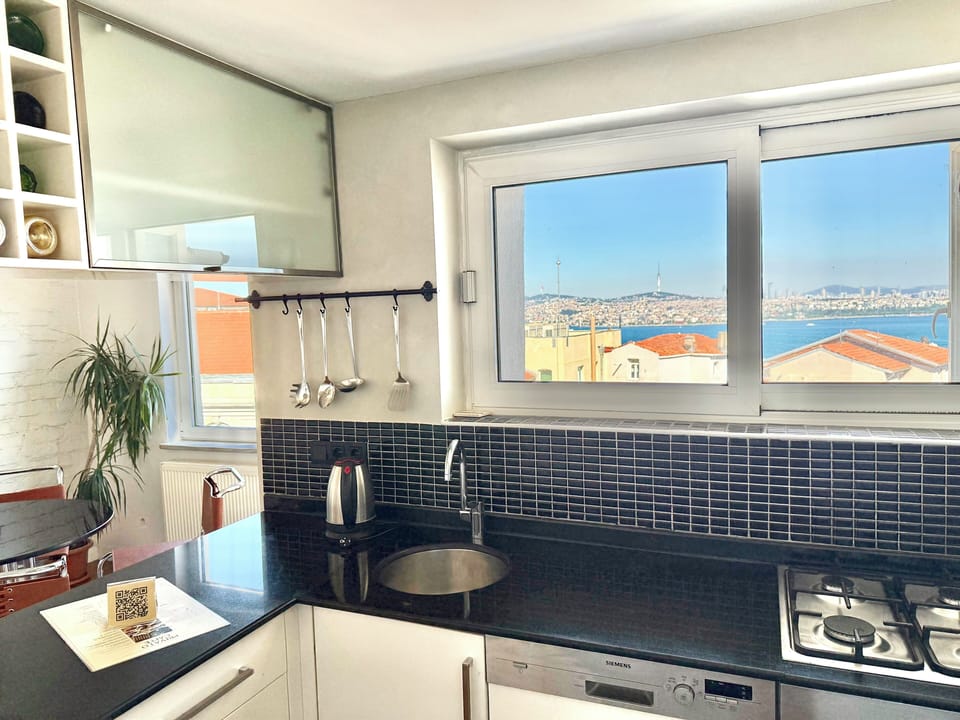 Apartment, Sea View | Private kitchen
