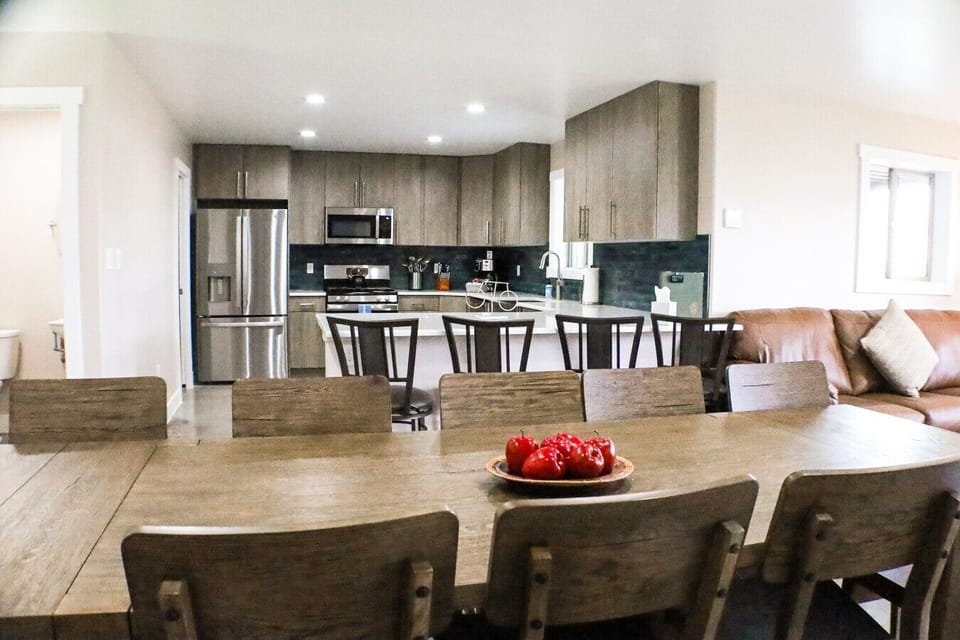 Kitchen View From Dining Area