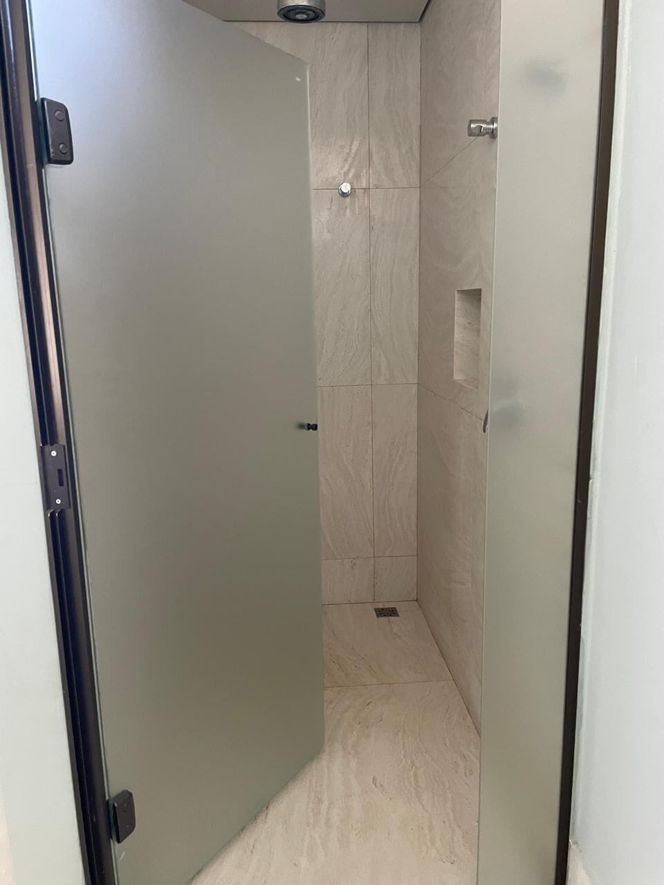 Premium Apartment, Pool View | Bathroom | Shower, towels, soap, shampoo