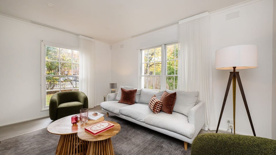 Relax and unwind in the spacious lounge area.