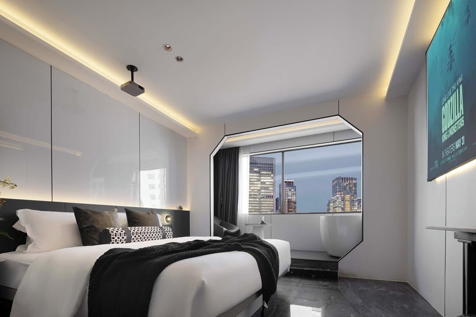 Romantic Double Room, City View | View from room