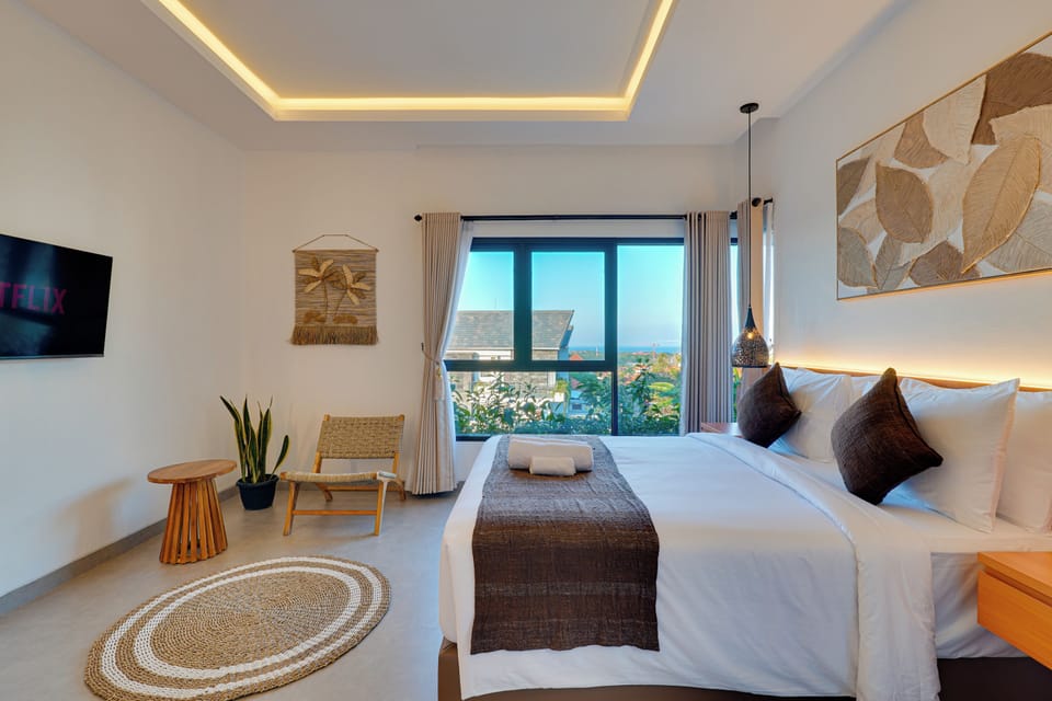 Villa, Balcony, Pool View | In-room safe, cribs (surcharge), WiFi (free), bed sheets