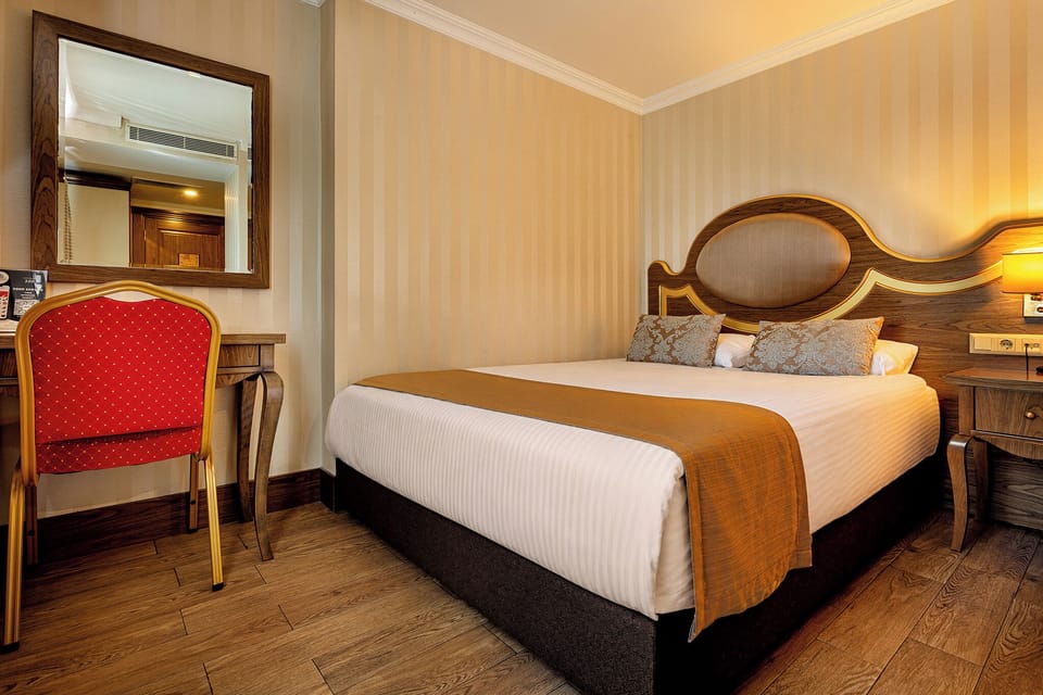 Economy Double Room | Premium bedding, minibar, in-room safe, desk