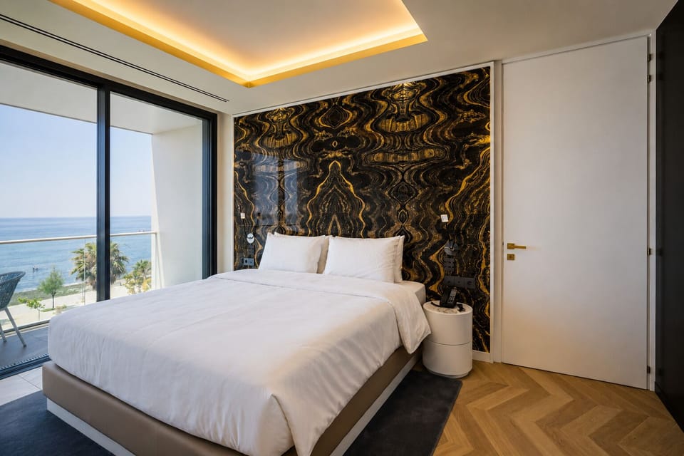 Standard Double Room, Balcony, Sea View | In-room safe, desk, blackout drapes, WiFi (free)