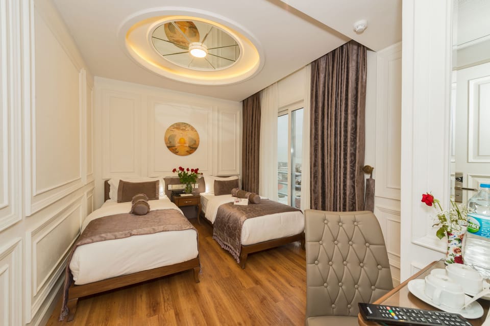 Premium bedding, minibar, in-room safe, desk