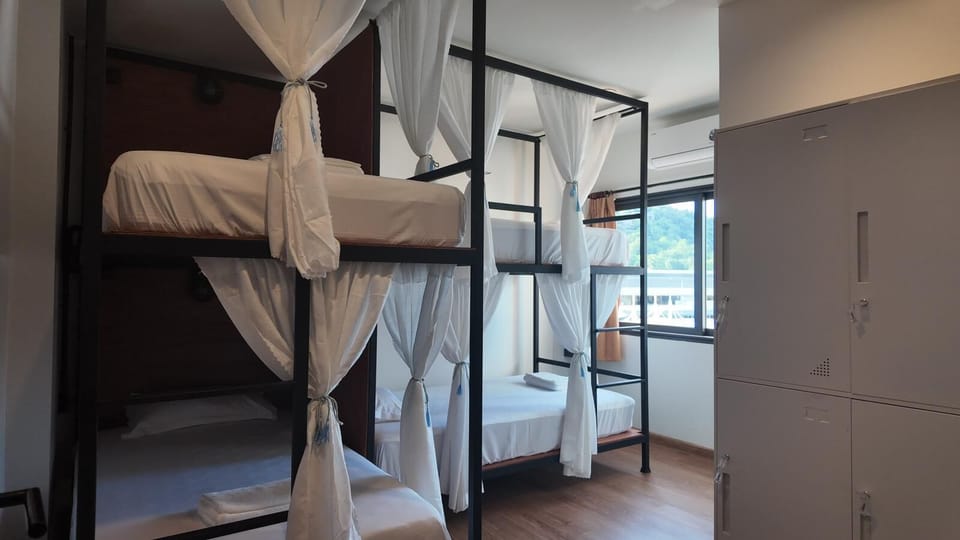 Basic Shared Dormitory, Mixed Dorm, Balcony, City View | Iron/ironing board, free WiFi