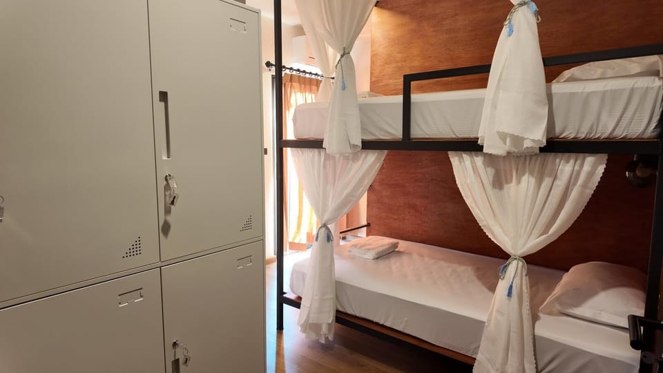 Basic Shared Dormitory, Mixed Dorm, Balcony, City View | Iron/ironing board, free WiFi
