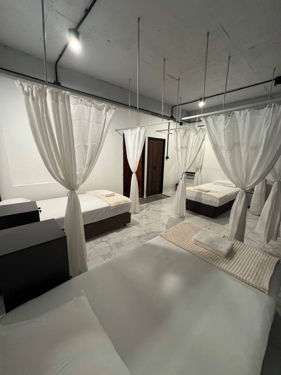 Comfort Shared Dormitory, Women only, City View | Iron/ironing board, WiFi (free), bed sheets