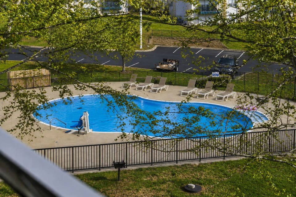 View of the Seasonal Pool from the Screened Patio