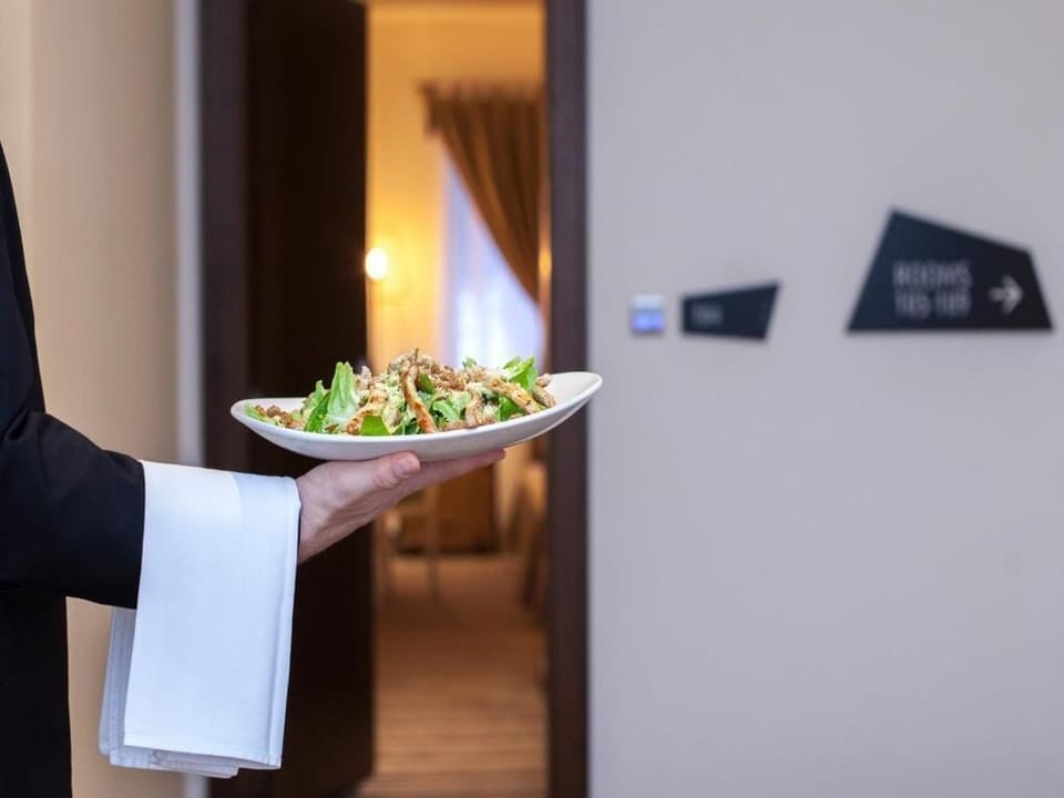Superior Quadruple Room | Food and drink