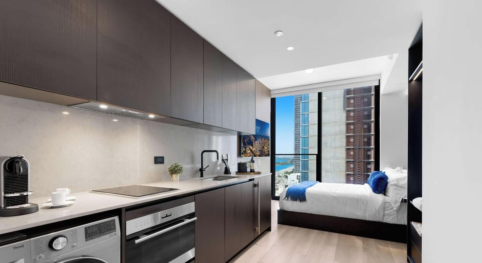Studio - Open layout -  kitchen