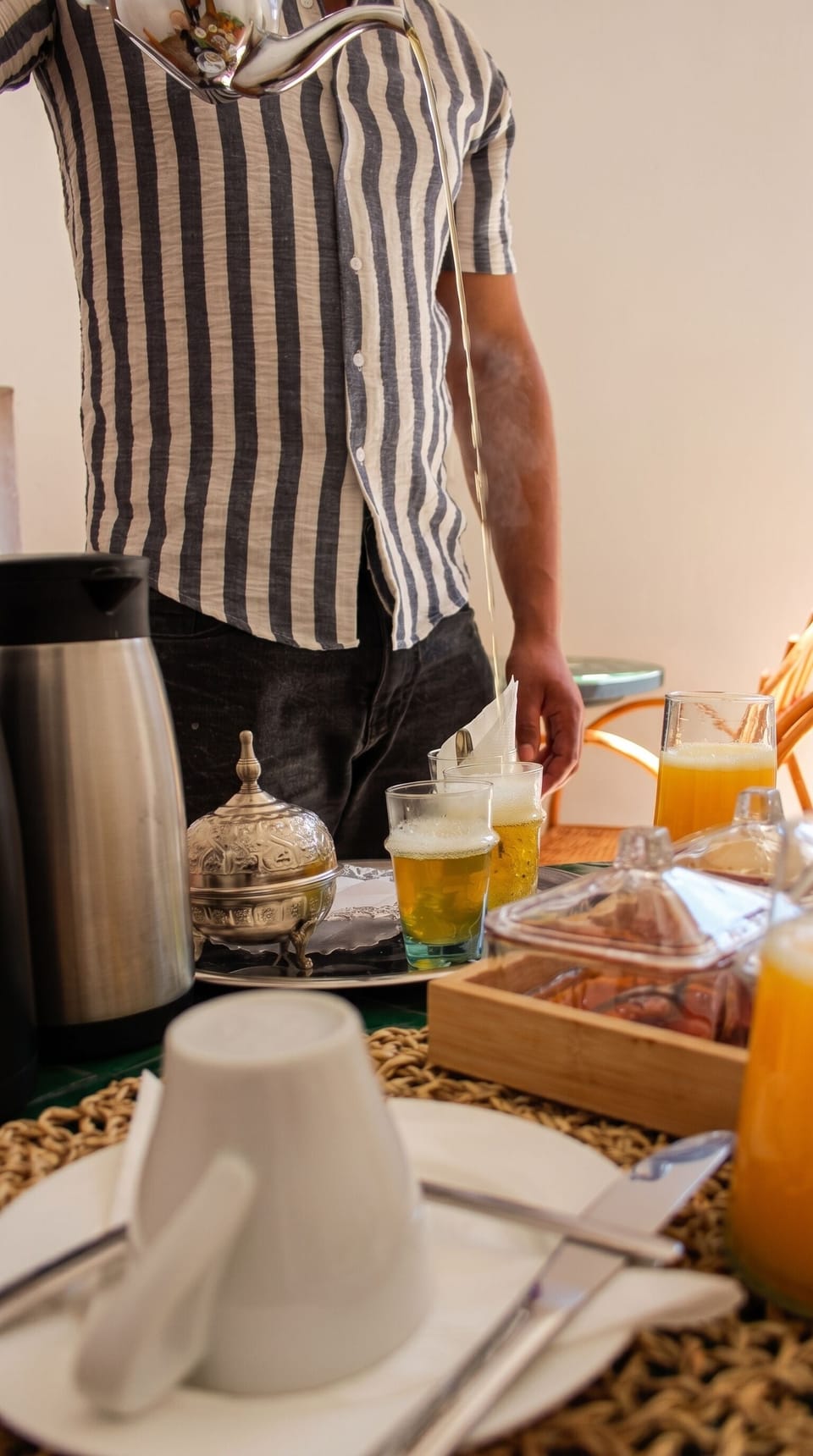 Free daily local cuisine breakfast