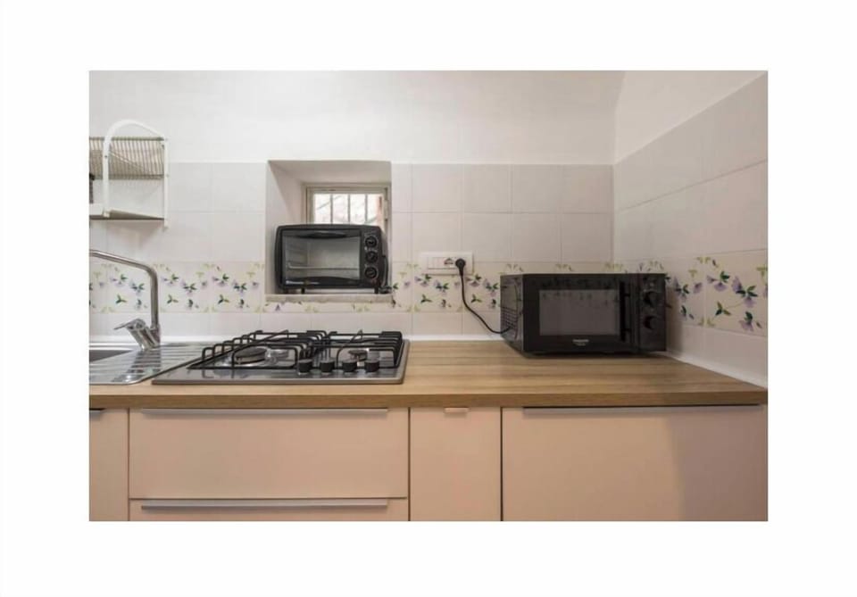 Family Apartment, Balcony, City View | Private kitchen | Espresso maker, coffee/tea maker, full-size fridge, microwave