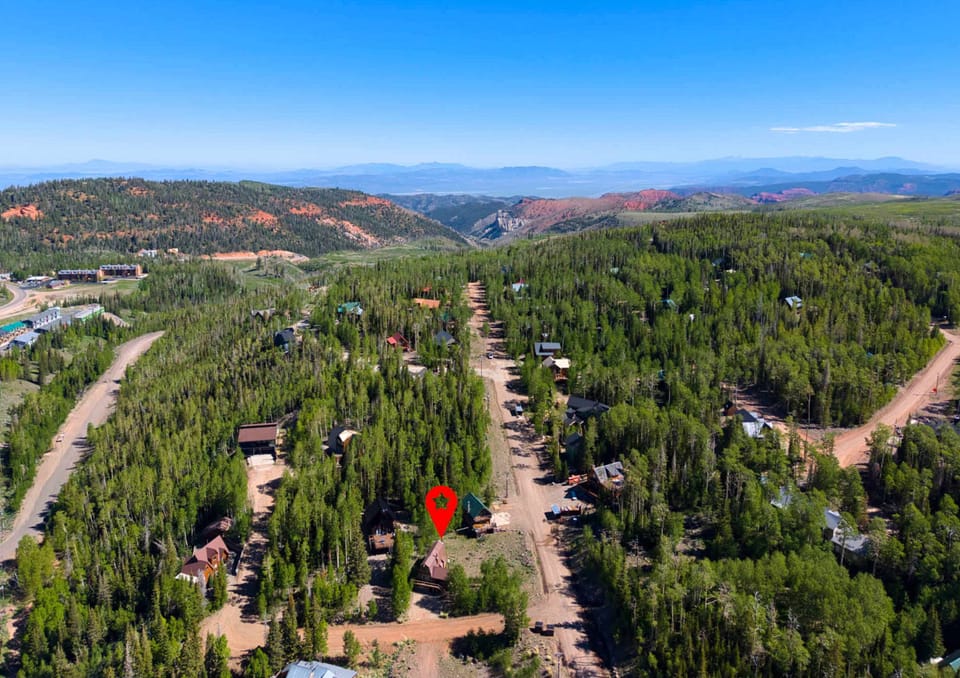 Miles of mountain views in every direction.