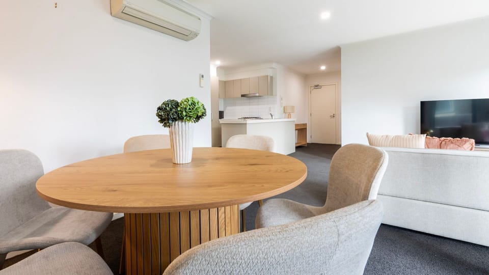 Open plan living and dining designed for easy everyday living