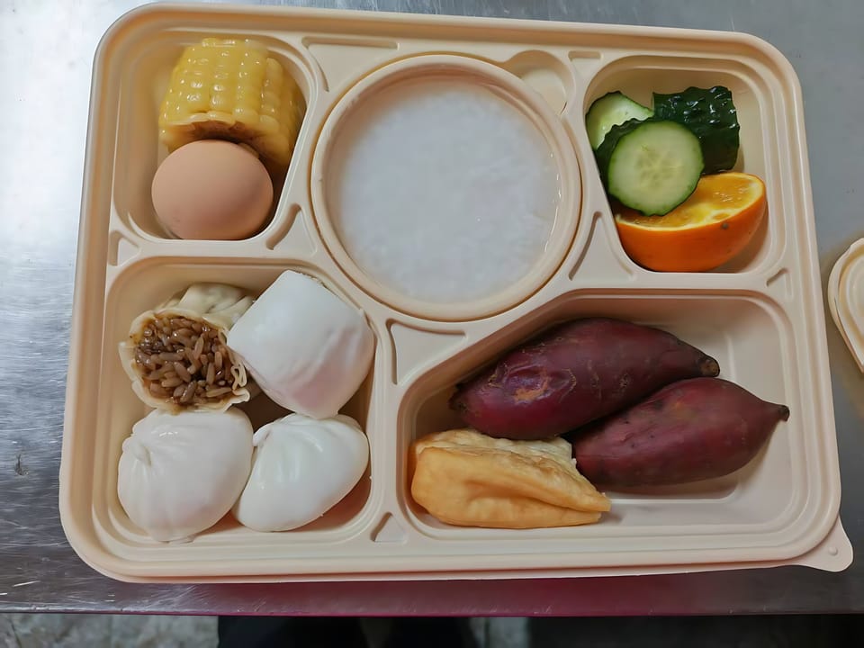 Free daily on-the-go breakfast