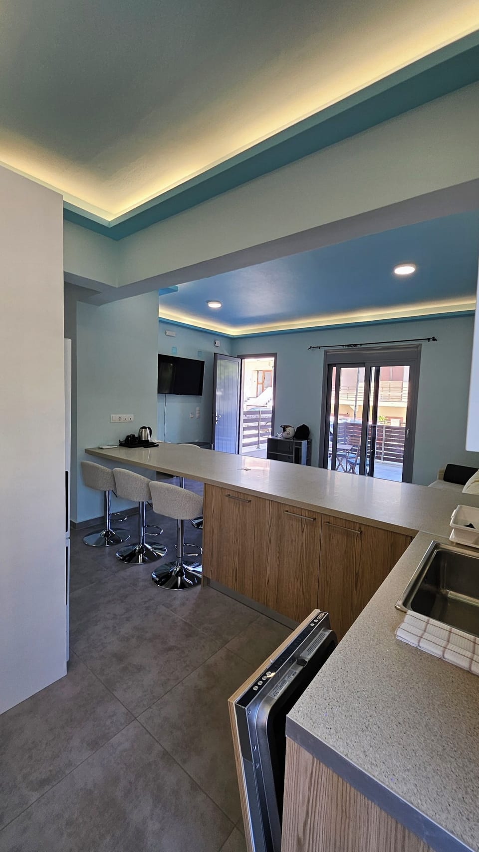 City Apartment, 2 Bedrooms, Ground Floor | Dining