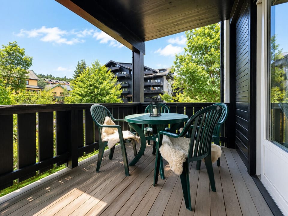 Pleasant terrace with relaxation area