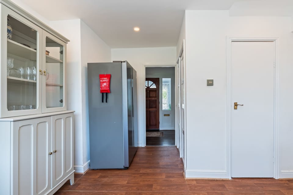 The modern kitchen is fully equipped with everything you could need to cook whilst away from home. Featuring a dishwasher, gas hob, oven, microwave, kettle and toaster.