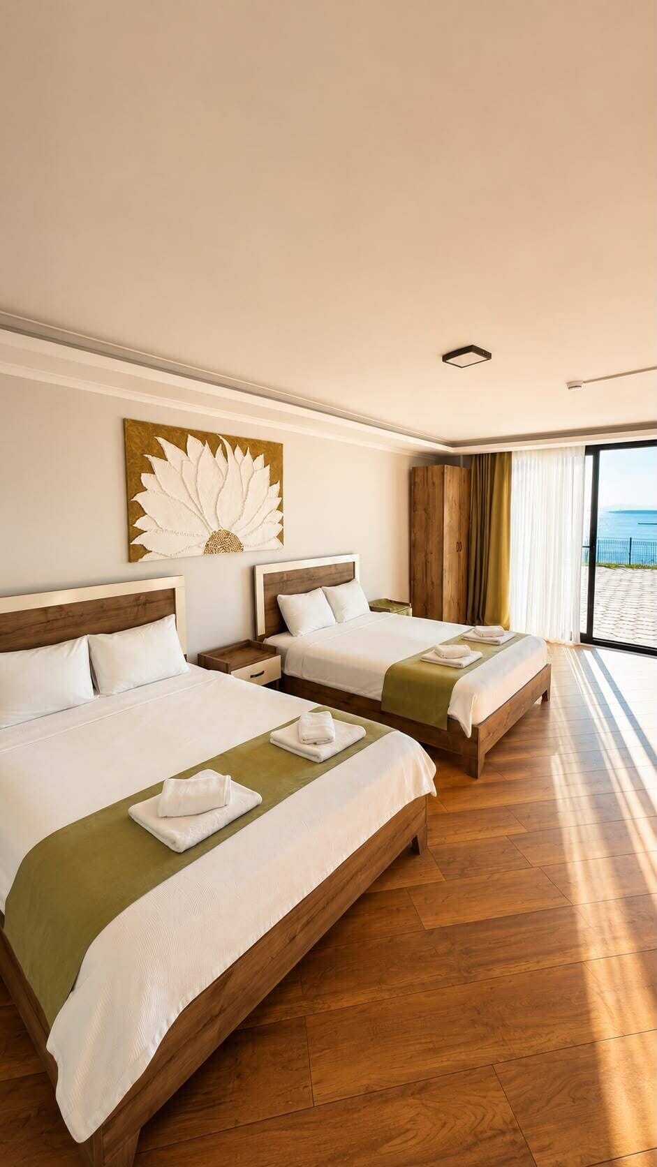 Classic Quadruple Room, Balcony, Sea View | WiFi (free)