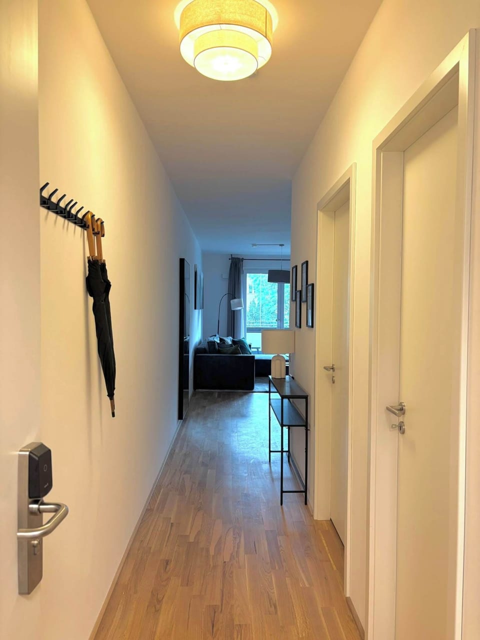 Perspektive von der Wohnungstür