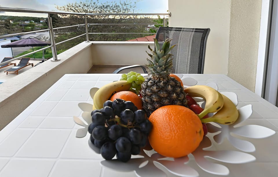 outside