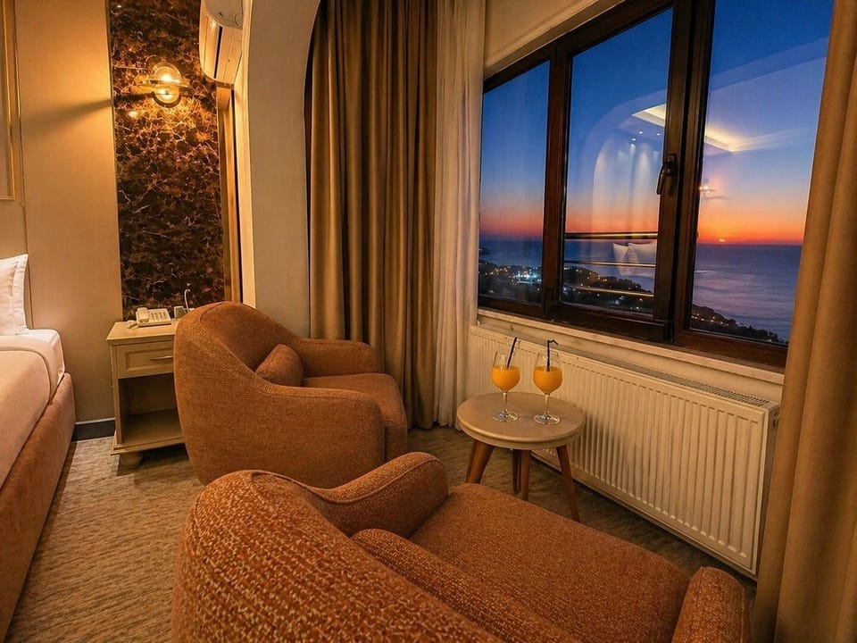 In-room safe, desk, laptop workspace, WiFi (free)