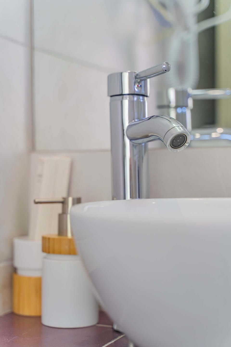 Clean and functional bathroom space.