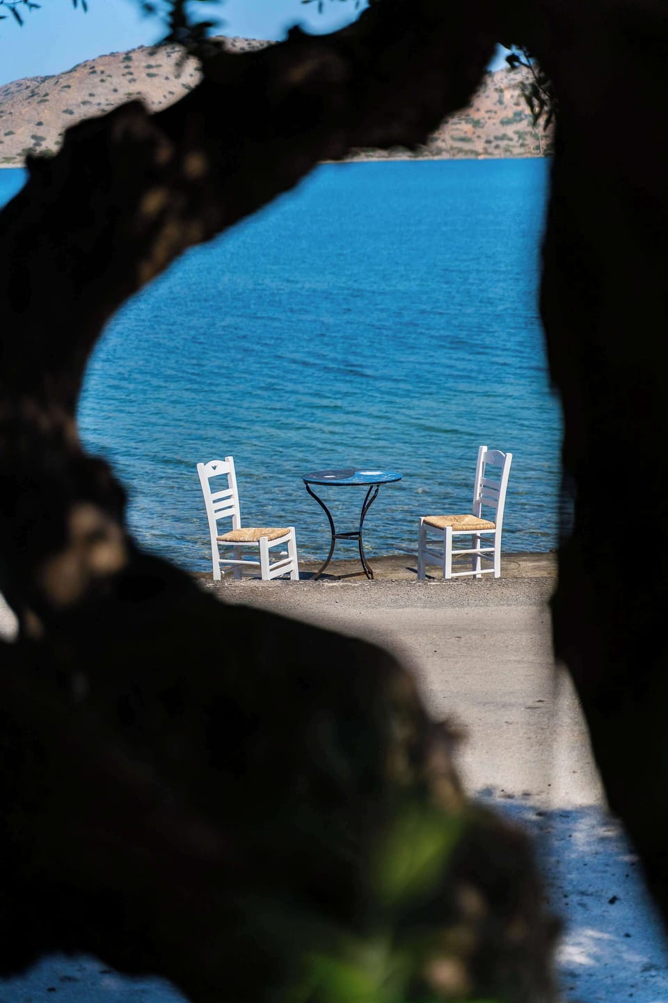 Evening views from the outdoor area, perfect for unwinding after a day on the island.