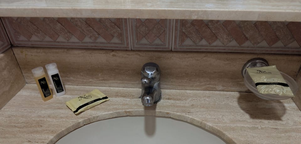 Standard Twin Room | Bathroom | Shower, hair dryer, towels, toilet paper