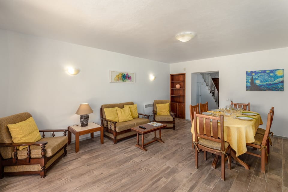 Villa, 2 Bedrooms, Patio | Living area | Flat-screen TV
