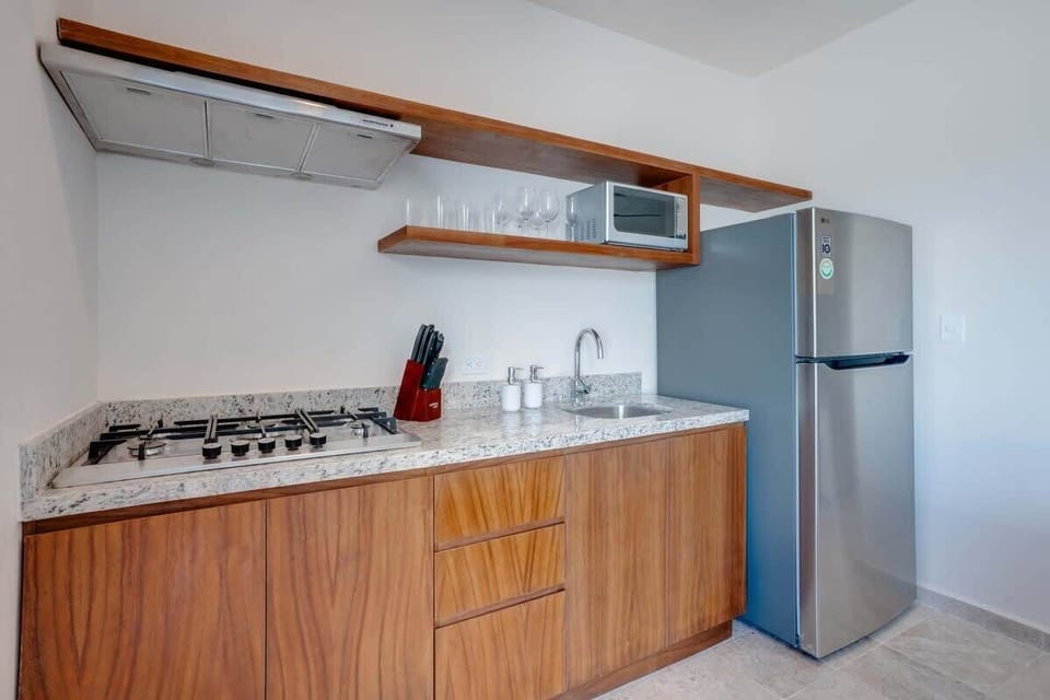 Cocina bien equipada
