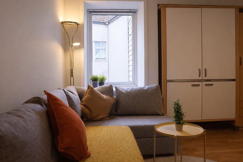 The studio is small and compact but has everything you need for shorter stays