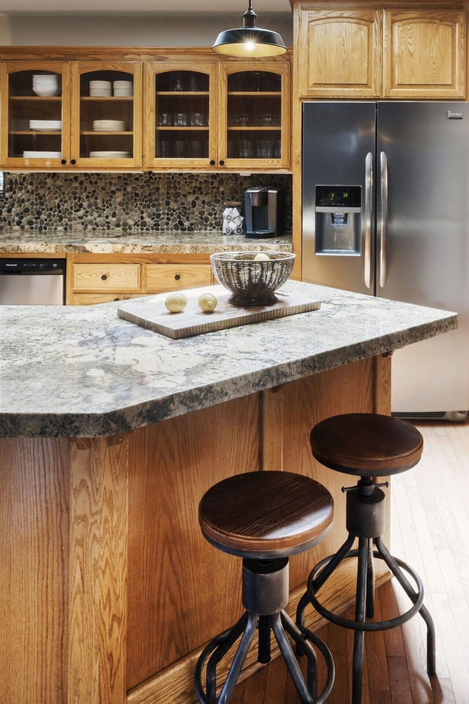 Clean and well appointed kitchen