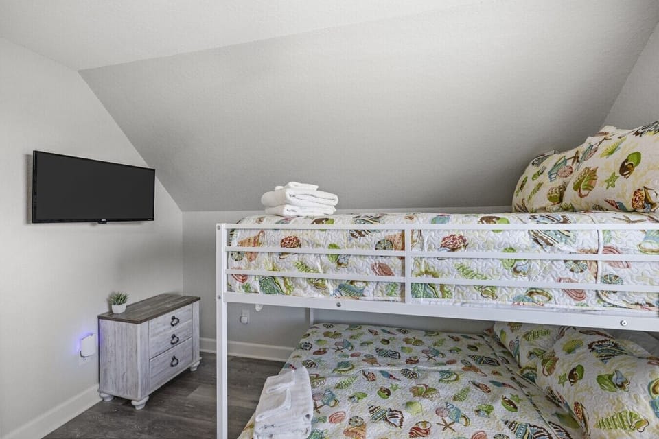 Bunk up & make memories in this charming bedroom