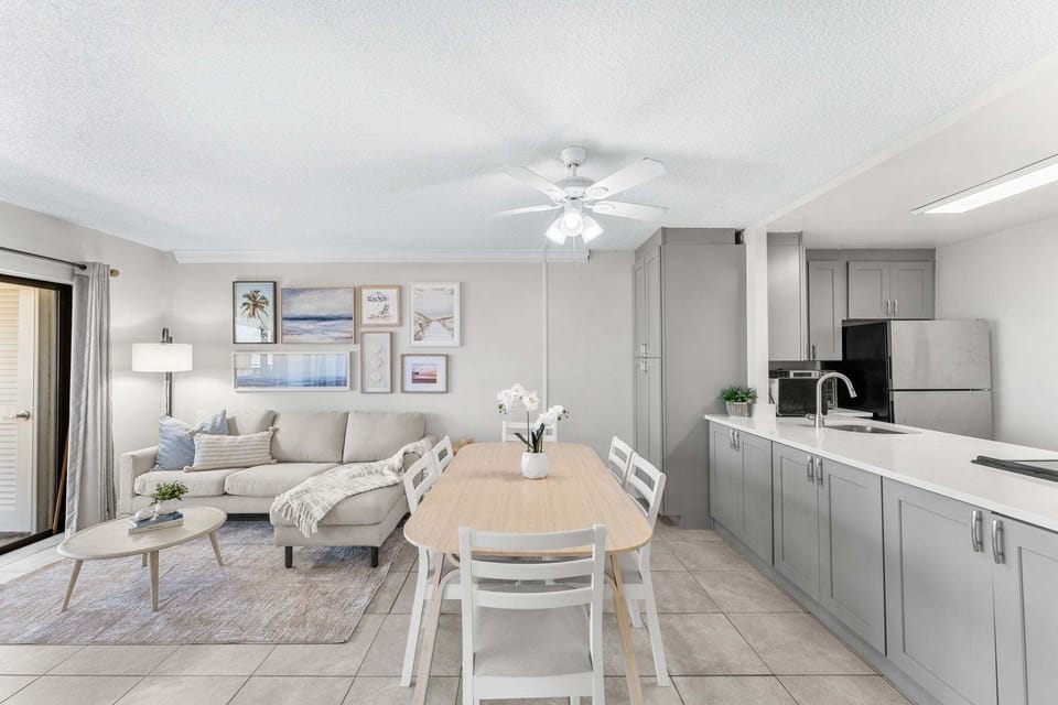 Spacious open layout