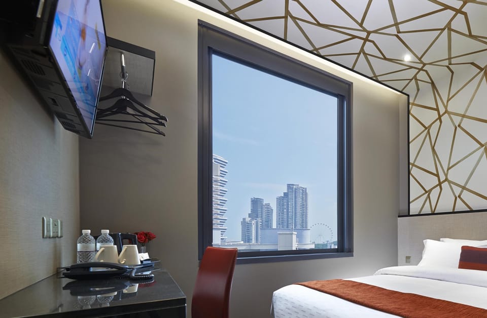 Superior Double Room, City View | View from room