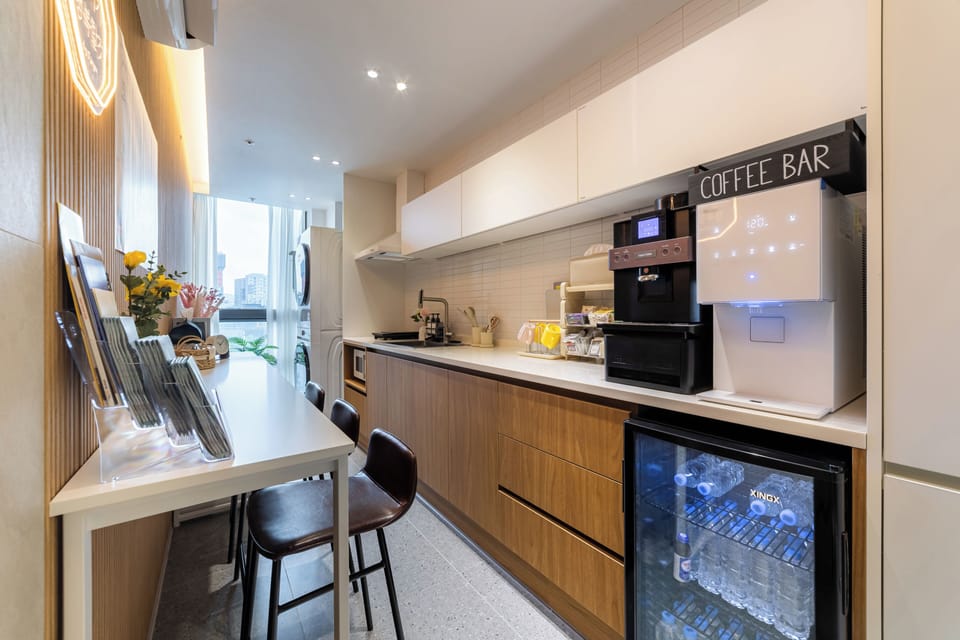 Shared fridge, shared microwave
