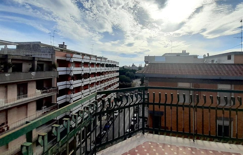 outside