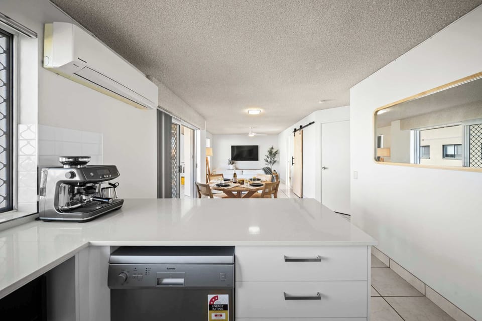Kitchen includes a Ninja air fryer for easy holiday meals