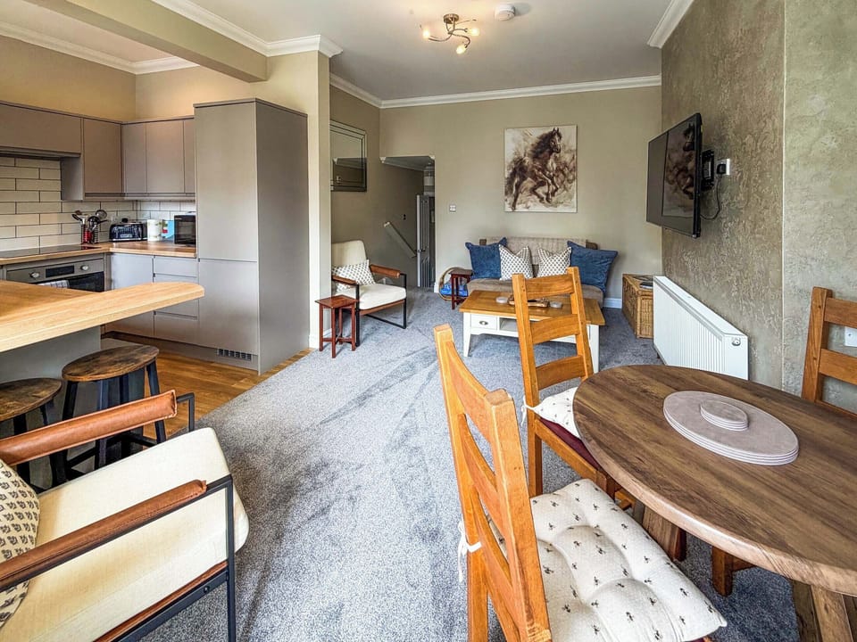 Open plan living/dining room and kitchen | Louisa Bay - St Augustine&rsquo;s Stays, Broadstairs