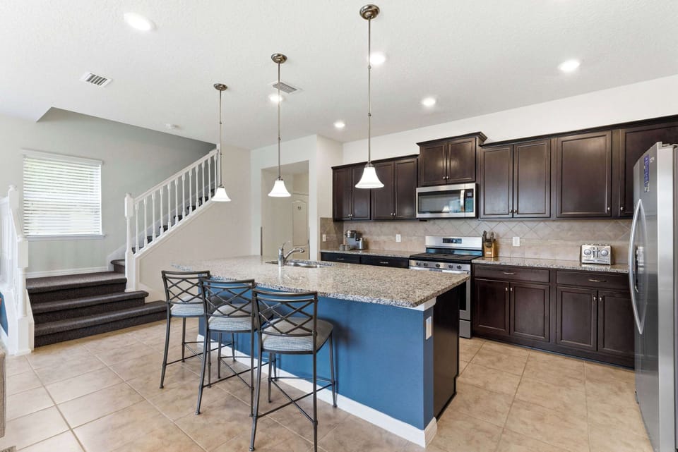 Townhome, Multiple Beds, Pool View (The Azure Retreat) | Private kitchen | Coffee/tea maker