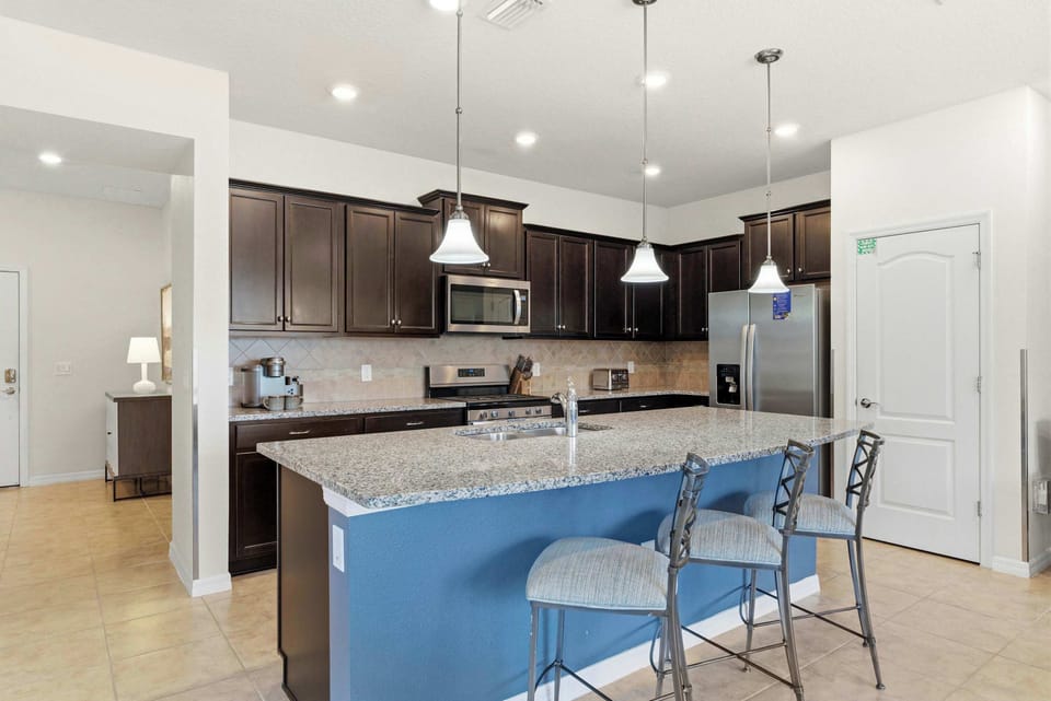 Townhome, Multiple Beds, Pool View (The Azure Retreat) | Private kitchen | Coffee/tea maker