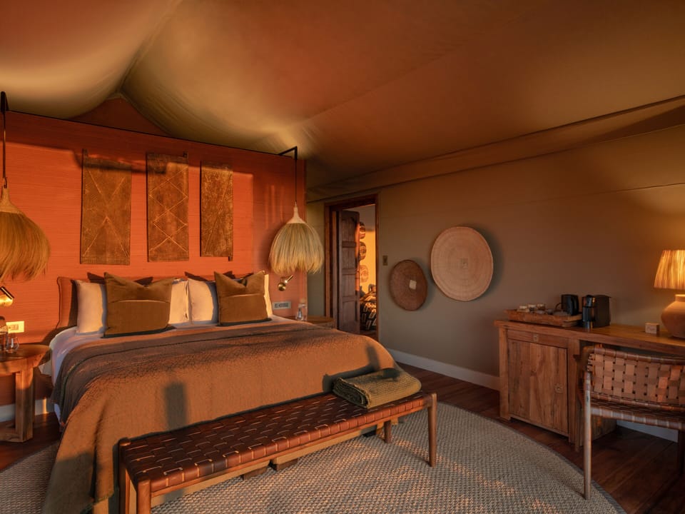 Private Villa Tents | In-room safe, iron/ironing board, WiFi (free)