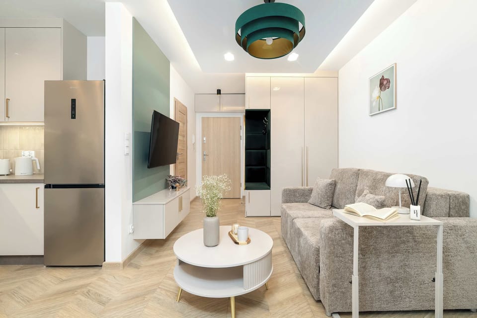 Unwind on the comfortable sofa that can be converted into comfortable bed.