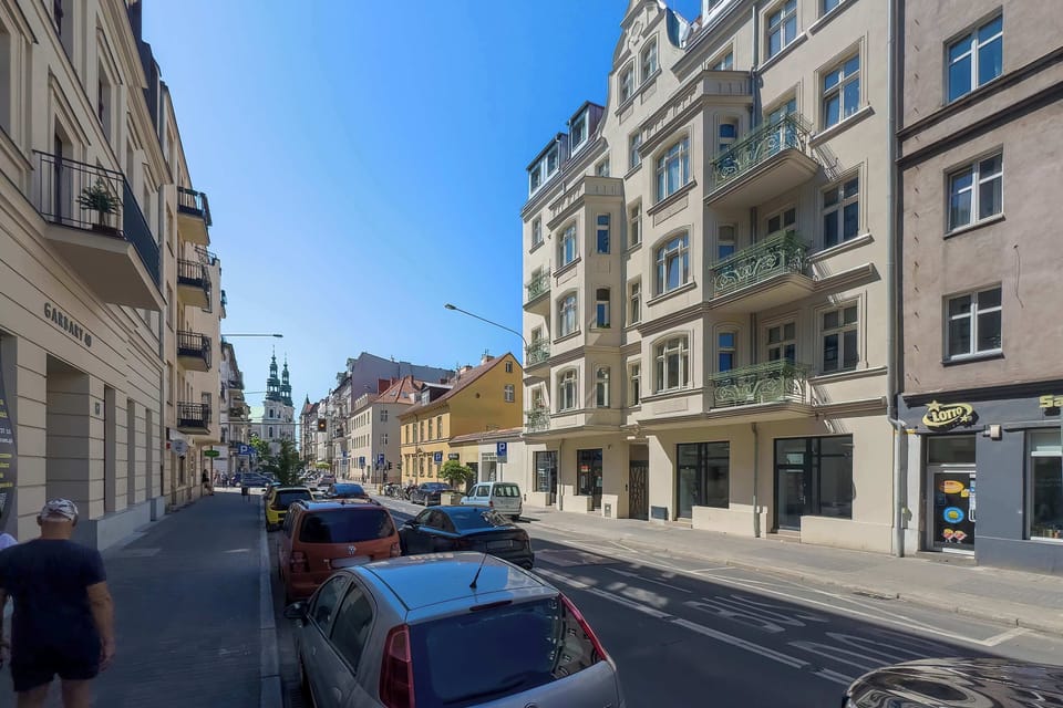 The property is located in the city center.