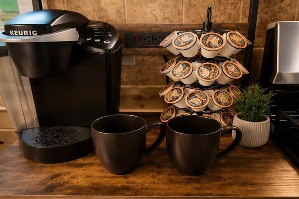 Complimentary coffee 