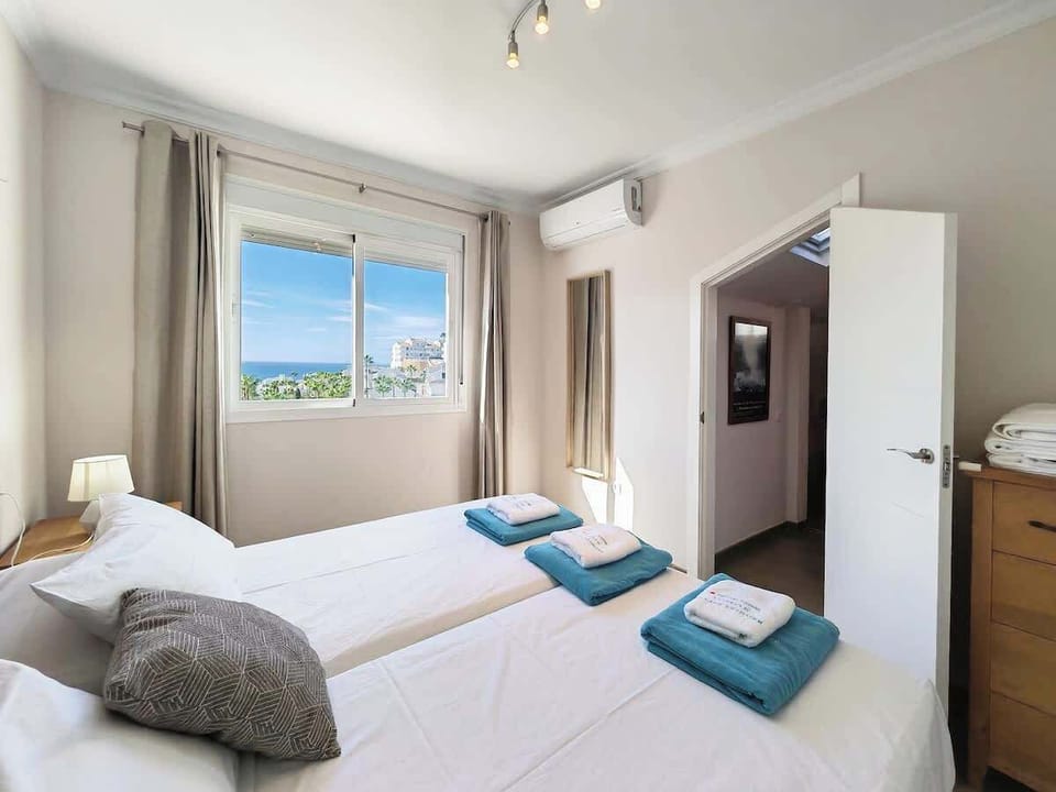 Guest room with ocean view.
