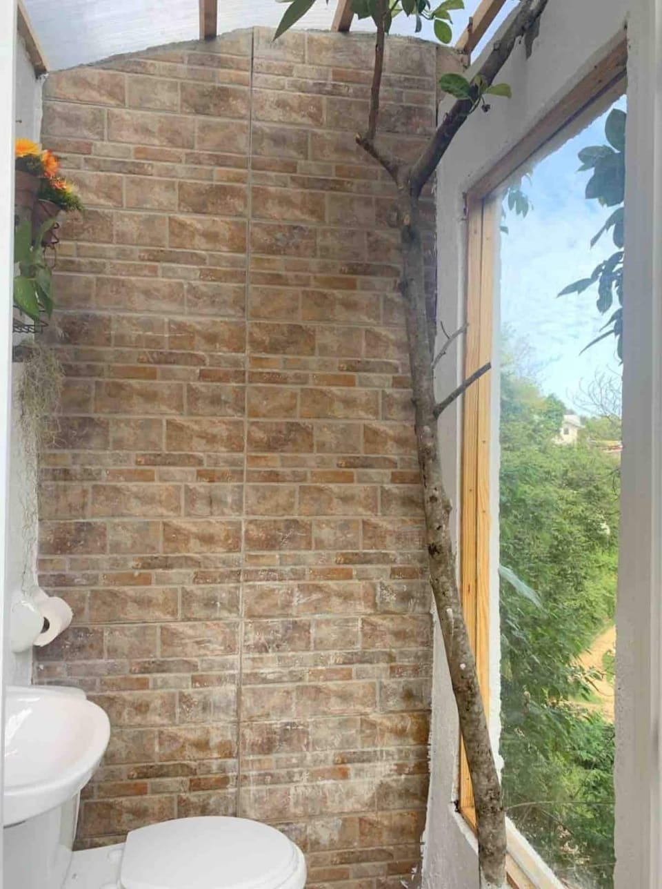 Double Room, Balcony, Mountain View | Bathroom