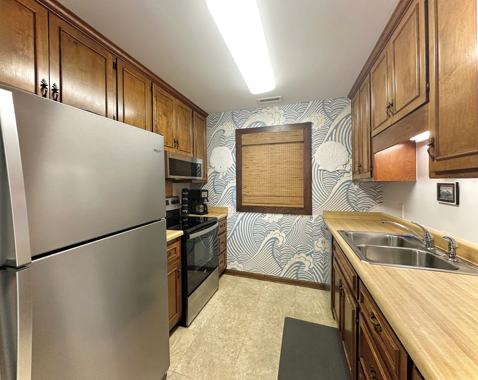 Spacious, Well Equipped Galley Kitchen